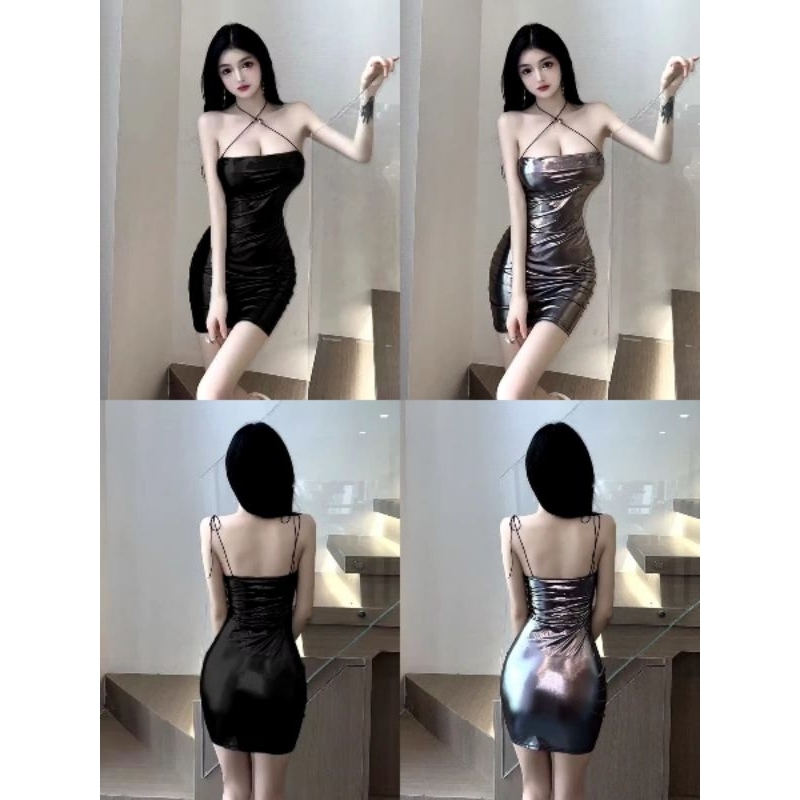 Dress Korean Sexy NightClub / Gaun Pesta Malam Sexy NightDress LY344