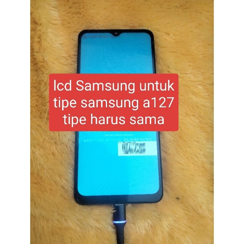 lcd touchscreen samsung a127 a12 copotan