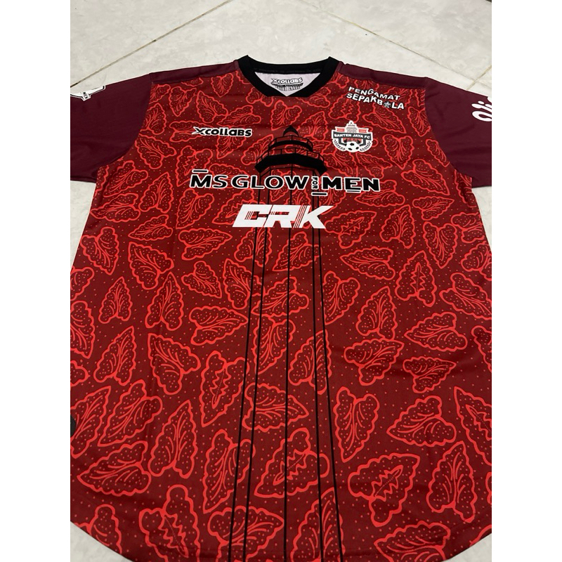 Jersey banteng jaya merah xcollabs ukuran XL (baru)