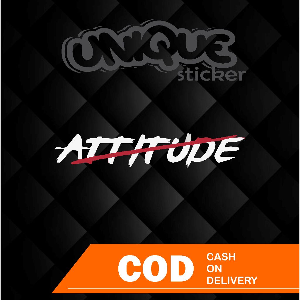 

STIKER ATTITUDE CUTTING MENYALA
