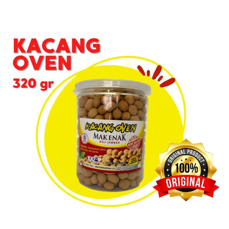 

Murah Kue Kacang Oven Mak Enak Asli Jember 250g