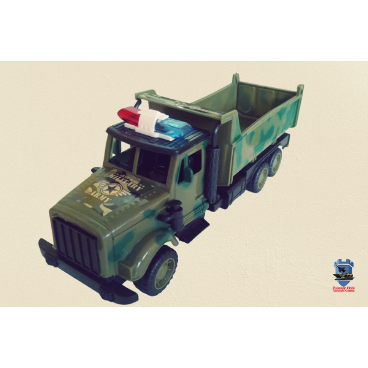 Mainan Truk Militer Plastik Anak