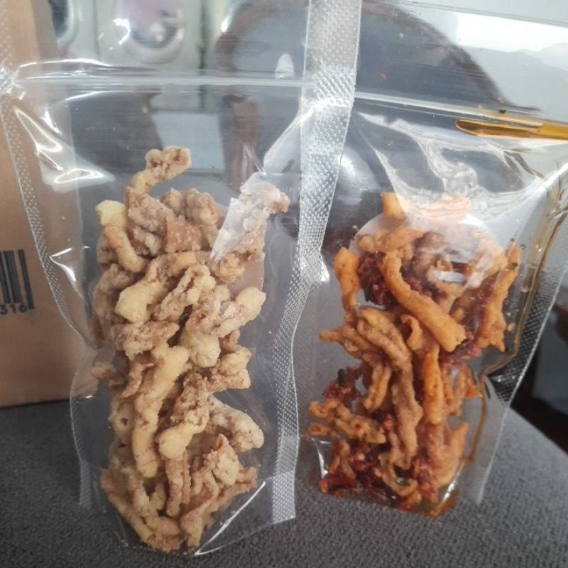 

KRIPSUS/KERIPIK USUS/HOMAMADE/ORIGINAL/GURIH/SAMBAL GORENG/50G