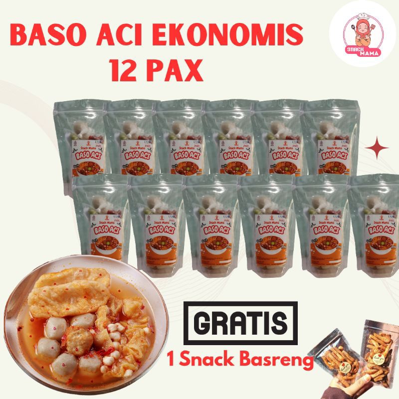 

BASO ACI 12Pax versi Ekonomis Snack Mama