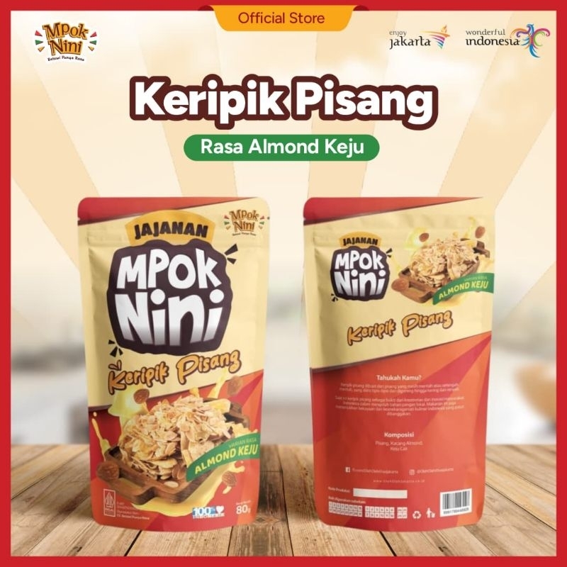 

Keripik Pisang | Funana | Rasa Almond Keju