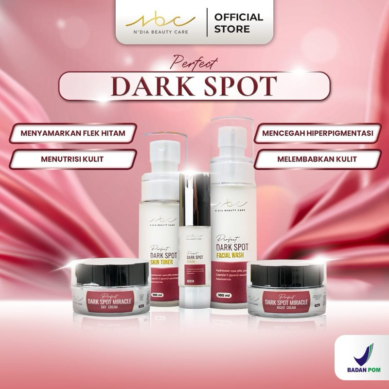 nbc paket super glowing lebih cepat memutihkan dan menghilangkan bekas jerawat serta flek dark spot 