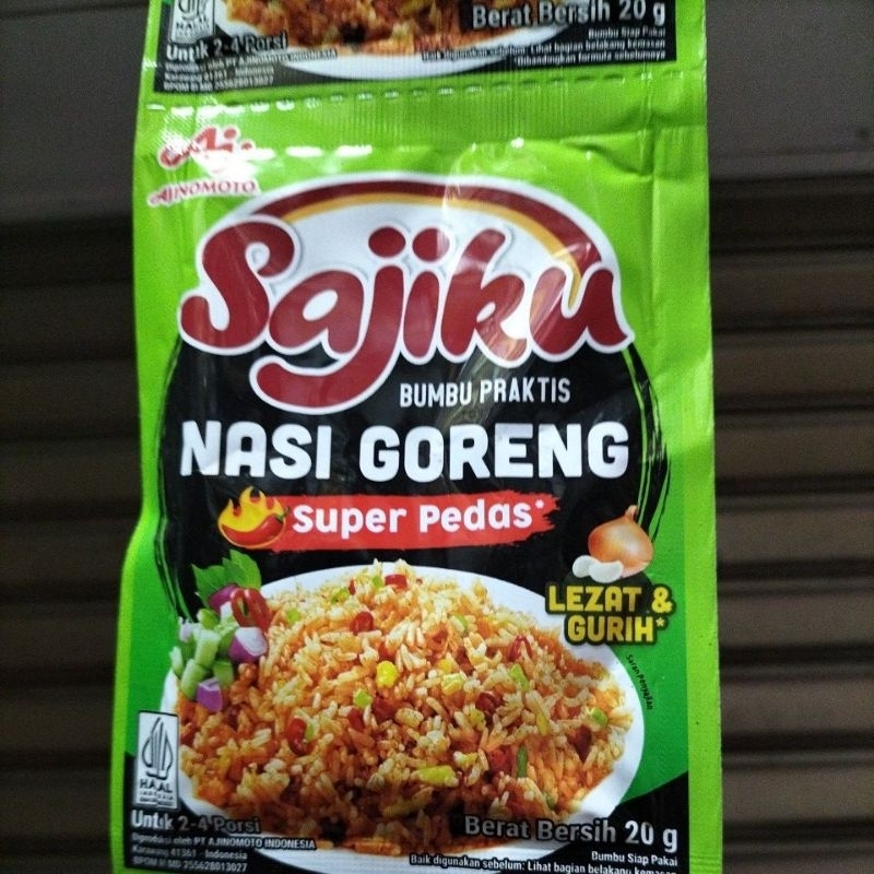 

Sajika Nasi Goreng Super Pedas