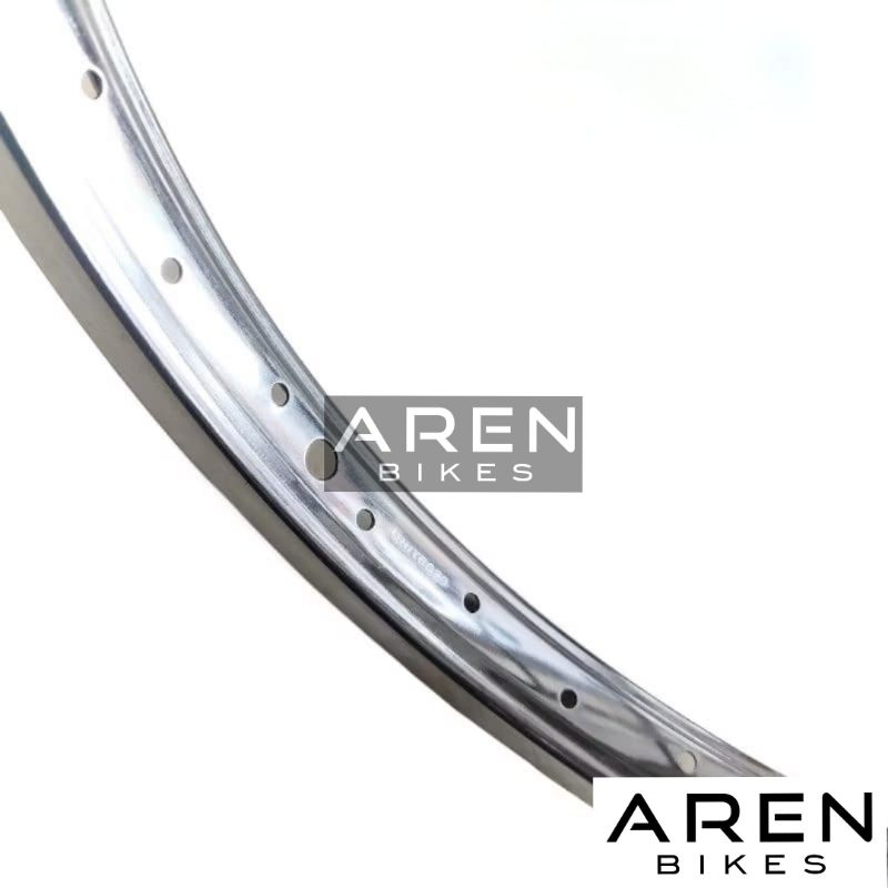 VELG SEPEDA 20 INCH UNITED BESI CHROME KROM RIMS RIM BMX MINION LIPAT SELI MINITREX FEDERAL LUBANG 3