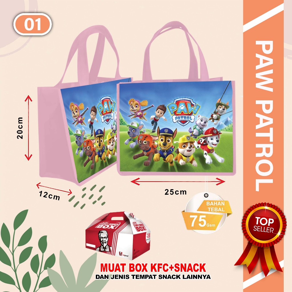 

tas goodie bag paw patrol 01