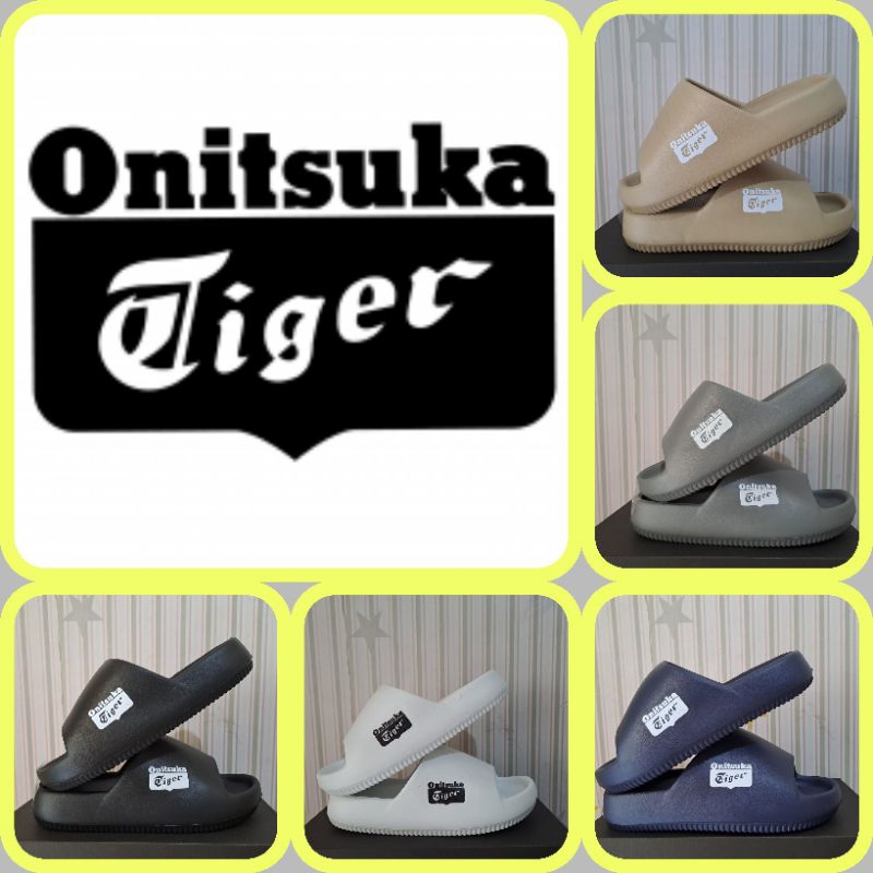 Sandal Onitsuka Tiger Sendal Slop Casual Pria dan Wanita