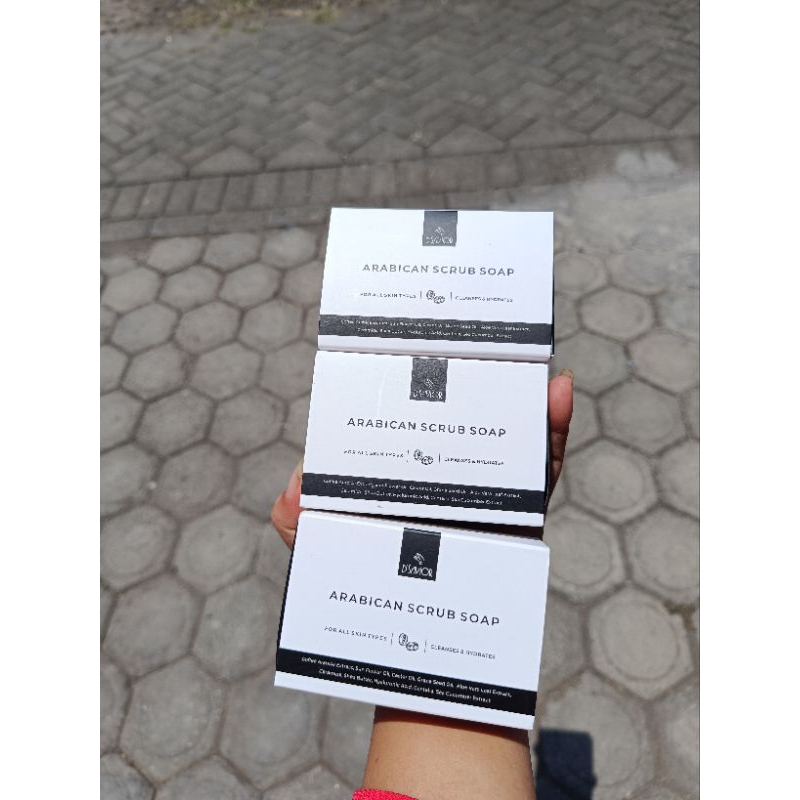 DAPAT 3 SABUN DSAVIOR ARABICAN SCRUB SOAP SABUN PENGHILANG Bekas LUKA BEKAS KORENG