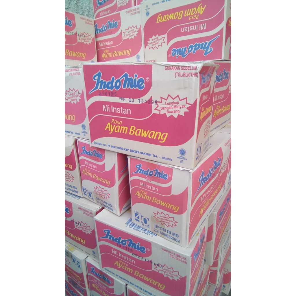 

Indomie Ayam Bawang isi 40 pcs perdus