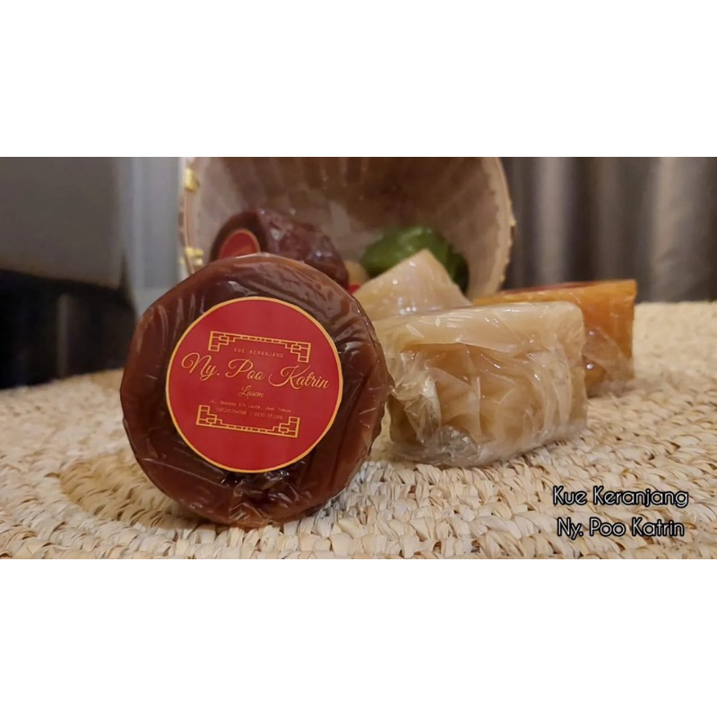

Kue keranjang Ny. Poo Katrin Lasem (1963) Nian Go/ Thiampan/ Ti Kwe/ Nian Go/ Dodol Cina Halal