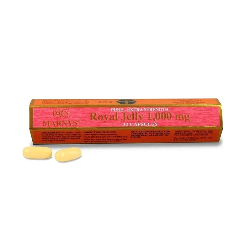 MARNYS ROYAL JELLY 1000MG 30 CAP