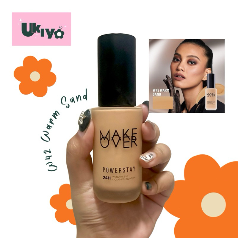 PRELOVED - Make Over Powerstay Foundation (W42 Warm Sand)