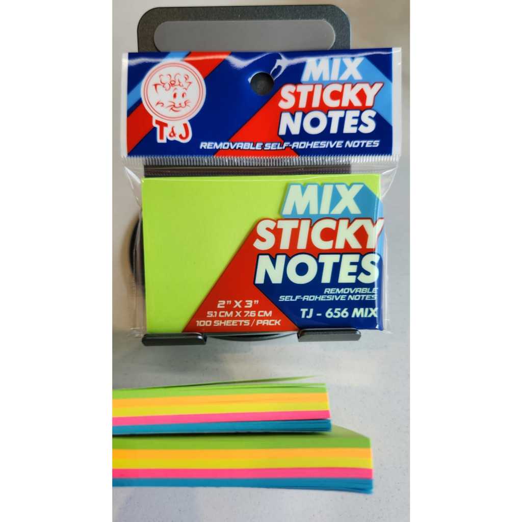 

T&J Labels Sticky Notes TJ - 656 Mix