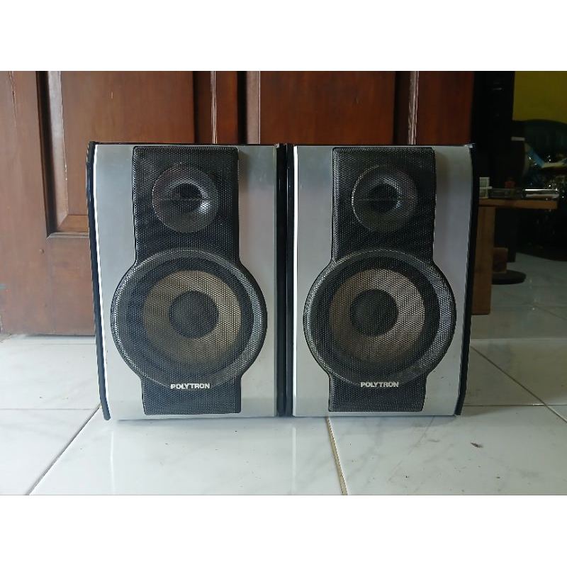 Sepasang Speaker POLYTRON Xcel original Mulus