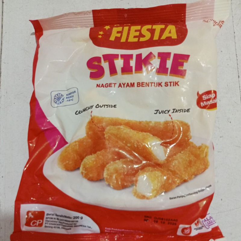 

Fiesta Stikie 200g naget ayam stik frozen