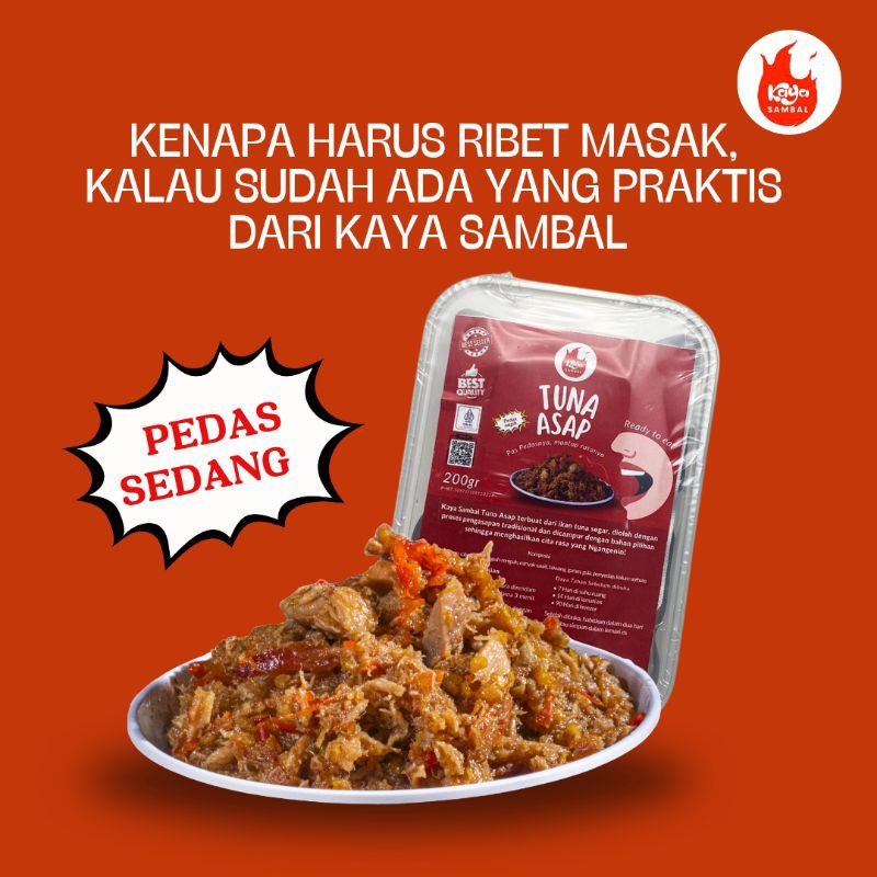 

Sambal Tuna Asap Pedas Nagih