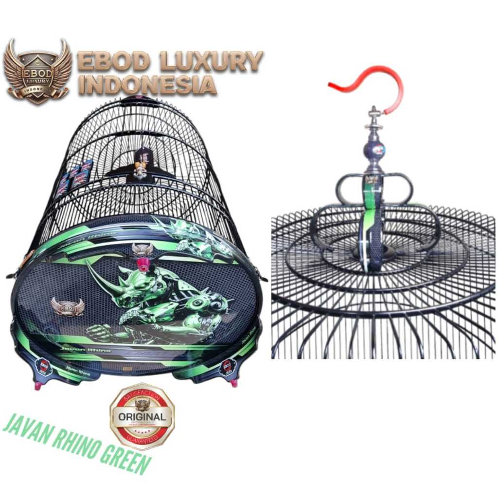 RHINO GREEN TERLARIS  Sangkar murai ebod jaya indonesia / ebod jaya luxury / ebod premium  quality  