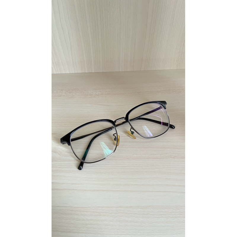 Frame Kacamata Minus 4 tanpa silinder (free lense)