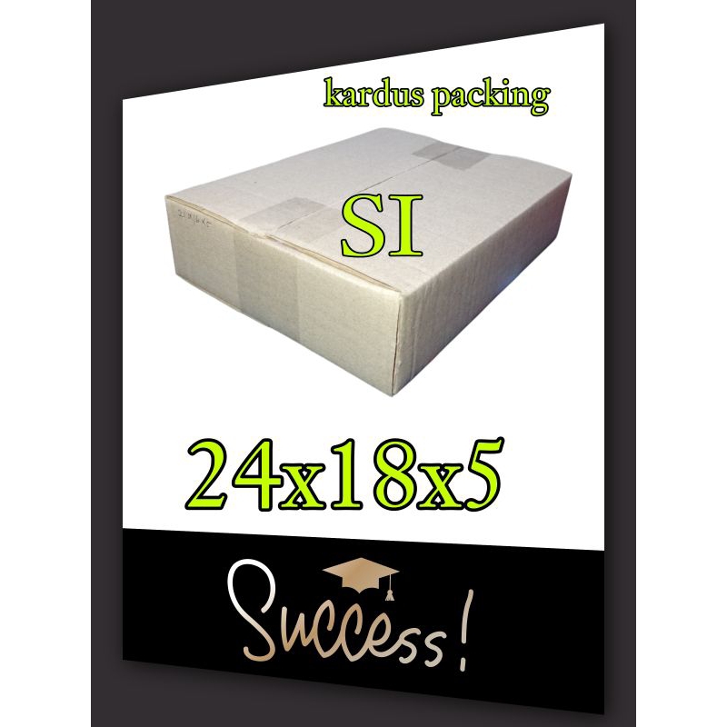 

kardus packing UK 24x18x5 kardus kecil kardus besar