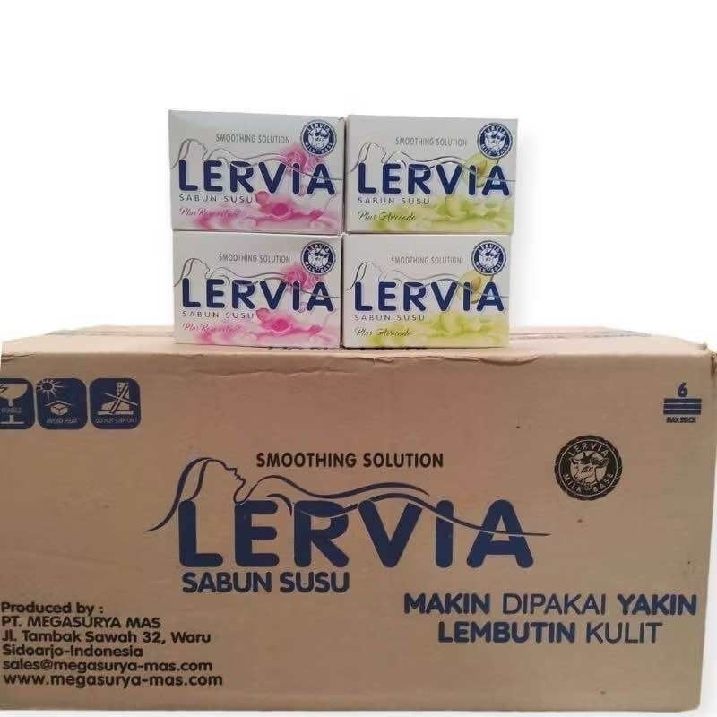 Lervia sabun mandi batang 1dus