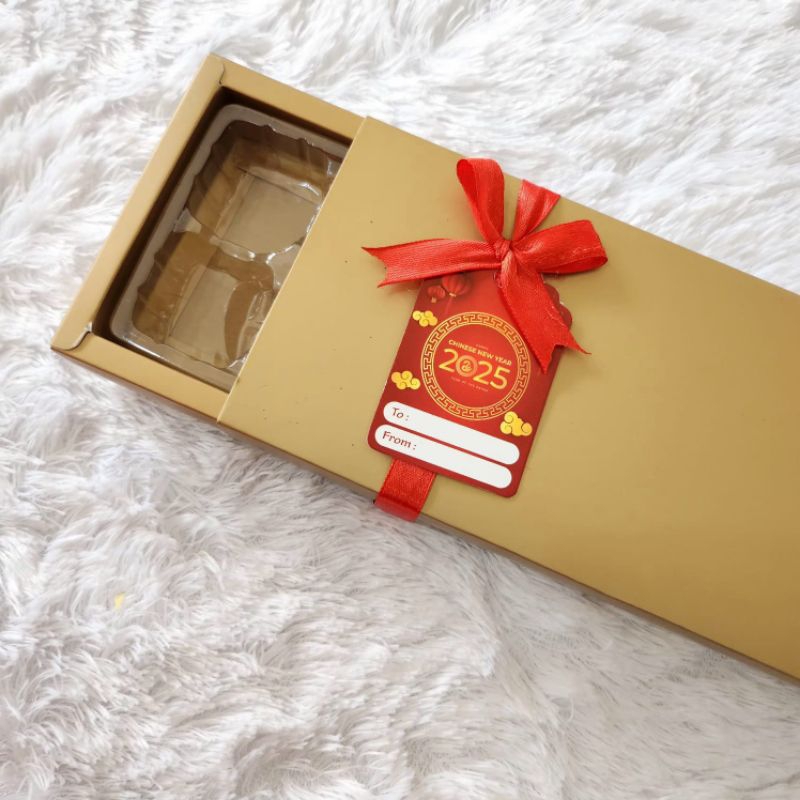 

(5 PC) Dus Sekat 12 Packaging IMLEK CNY Hampers Parcel Box Nastar Cookies Cokelat Macaron