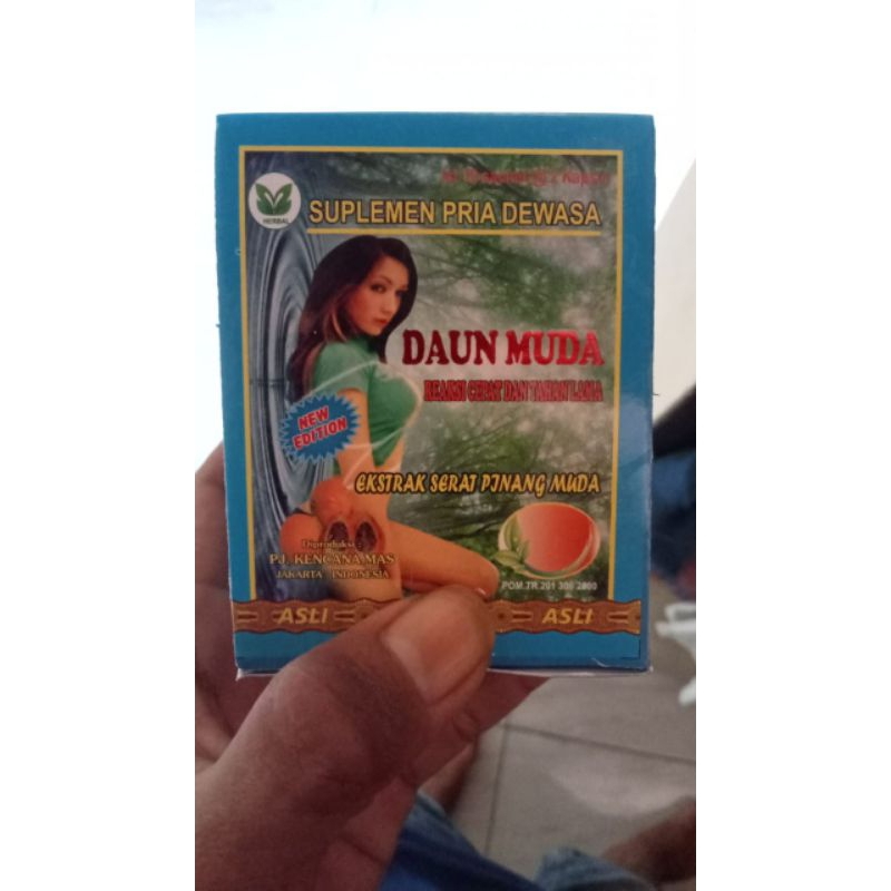 

Daun muda kapsul stamina pria
