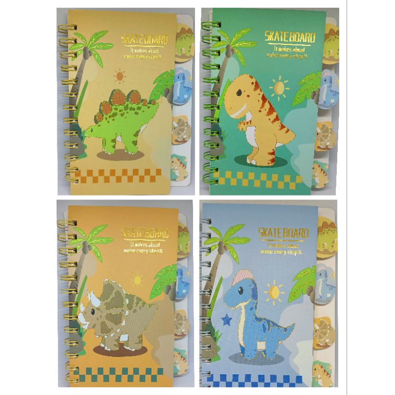 

Notebook Spiral Bentuk MTF Tema Dinosaurus