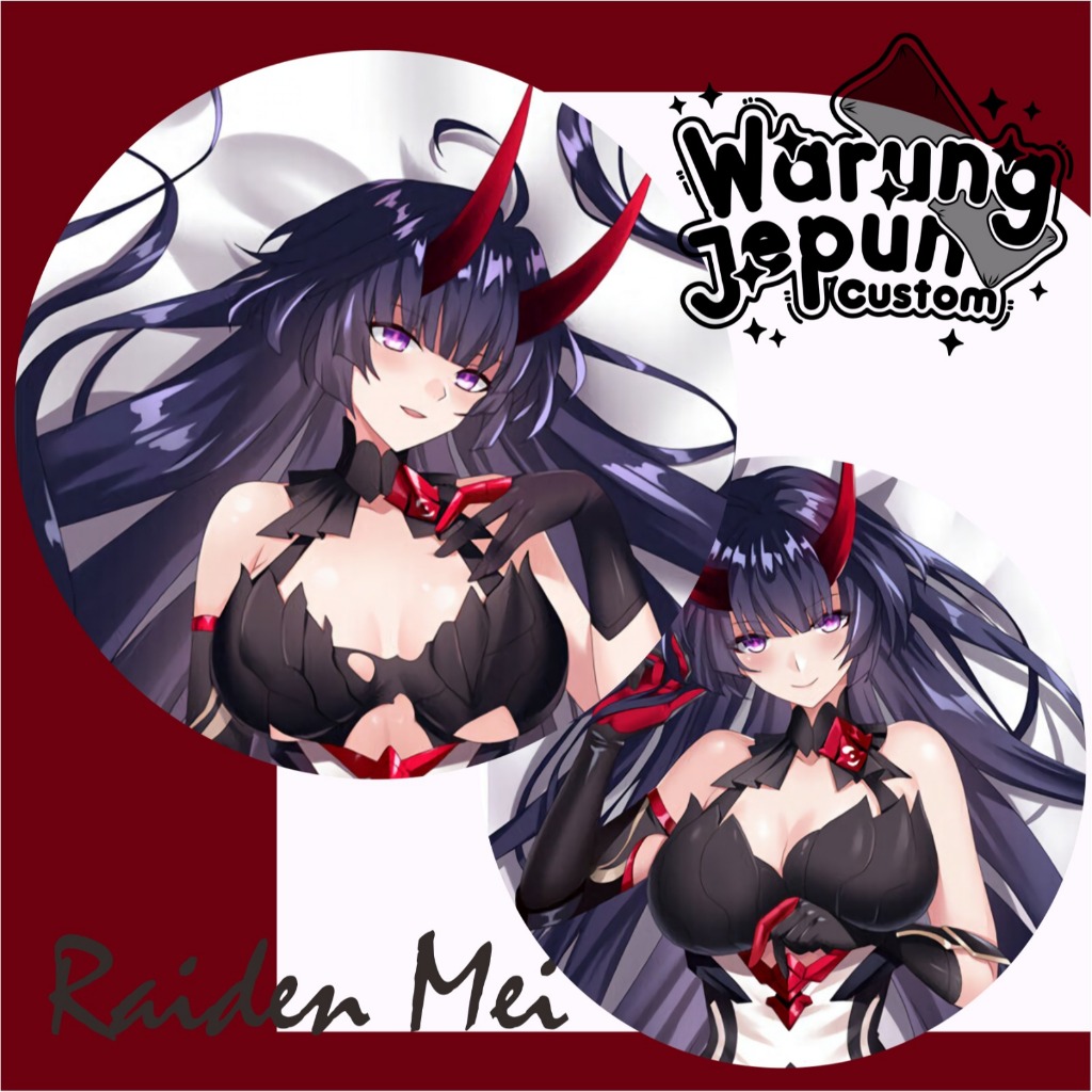 Dakimakura Raiden Mei Honkai Impact 3rd (Part 1)