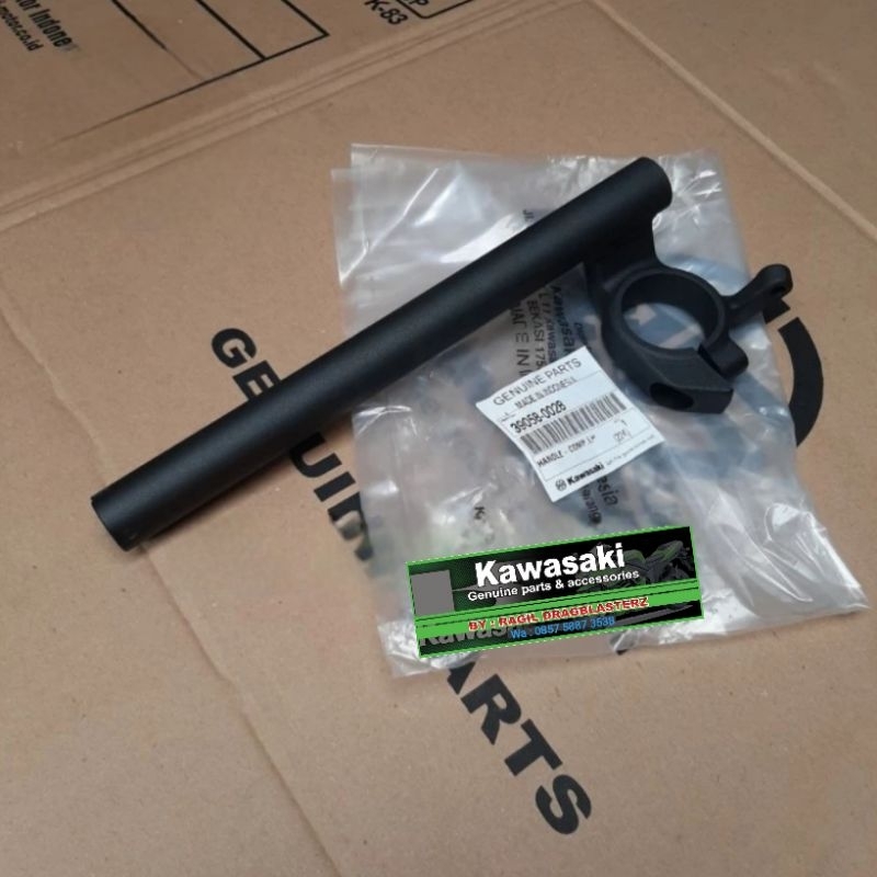 Stang stir stang jepit ninja 250 SL rr mono bagian kiri original Kawasaki