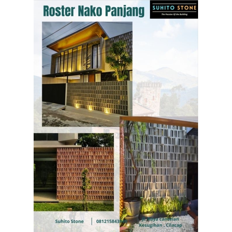 Roster beton nako panjang