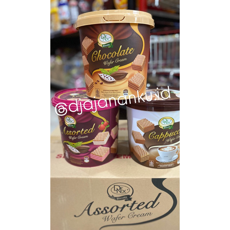 

DENEX WAFER/WAFER ROLL TIMBO LEBARAN 6 x 300gram