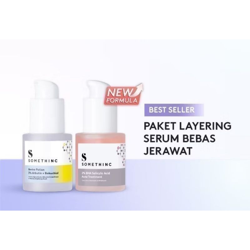 Somethinc layering serum bebas jerawat