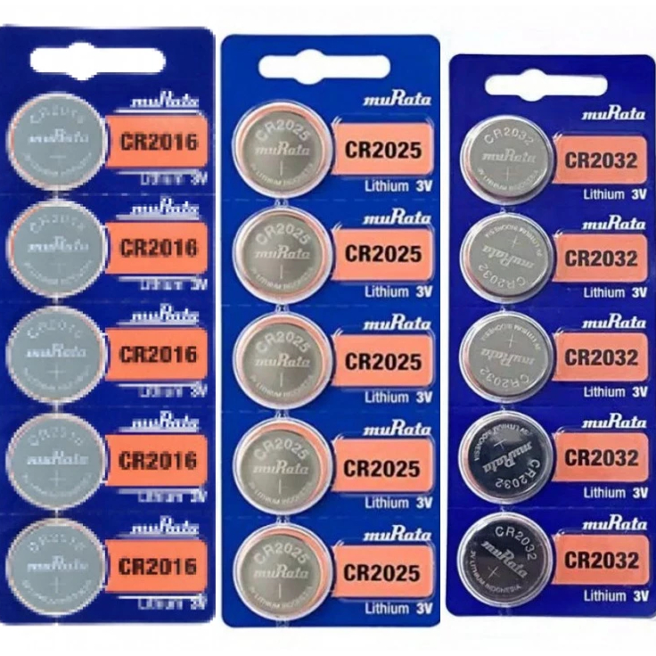 BATERAI MURATA CR2032 CR 2032 CR 2025 CR 2016 3V ORIGINAL ASLI JAPAN SONY 3 VOLT