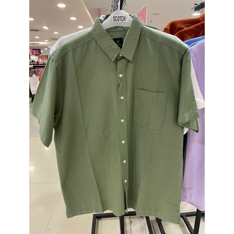 KEMEJA LINEN SCOTCH ORIGINAL