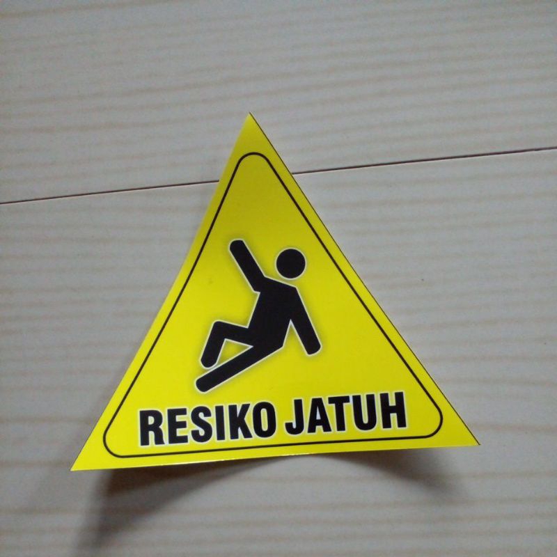 

Sticker Resiko Jatuh