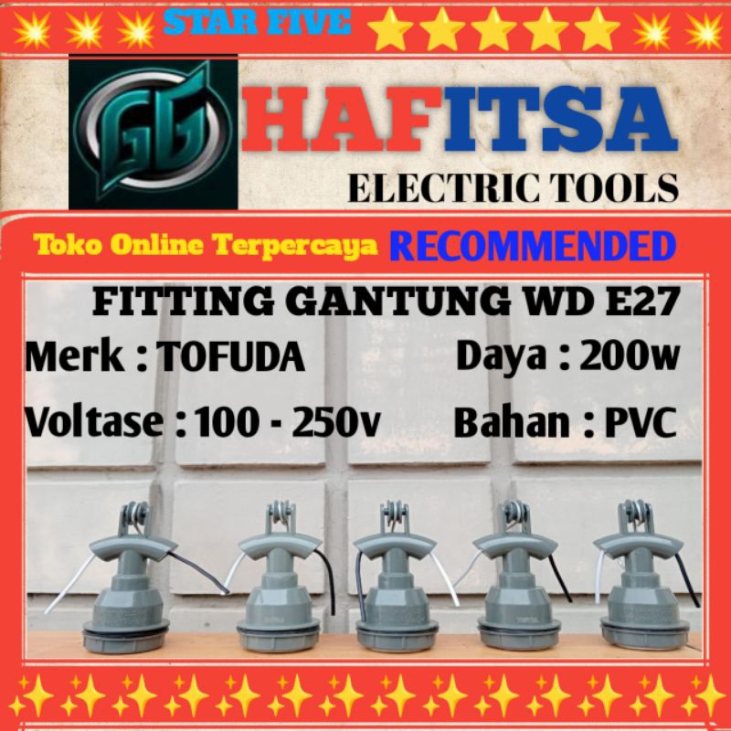 FITTING GANTUNG WD / FITTING GANTUNG E27/ FITTING GANTUNG/