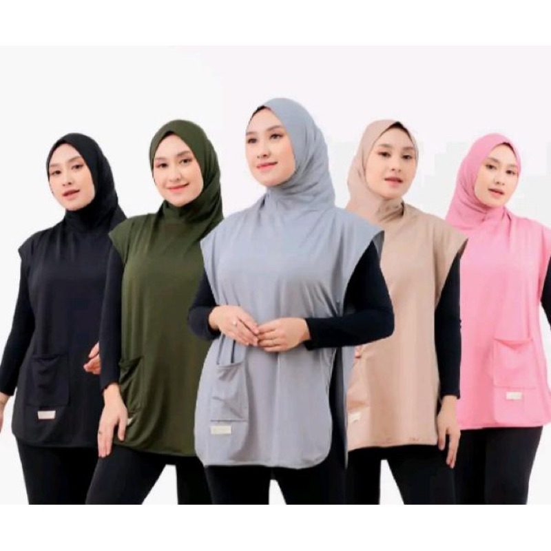 Shamira-Hijab (Rompi Jersey Wanita)