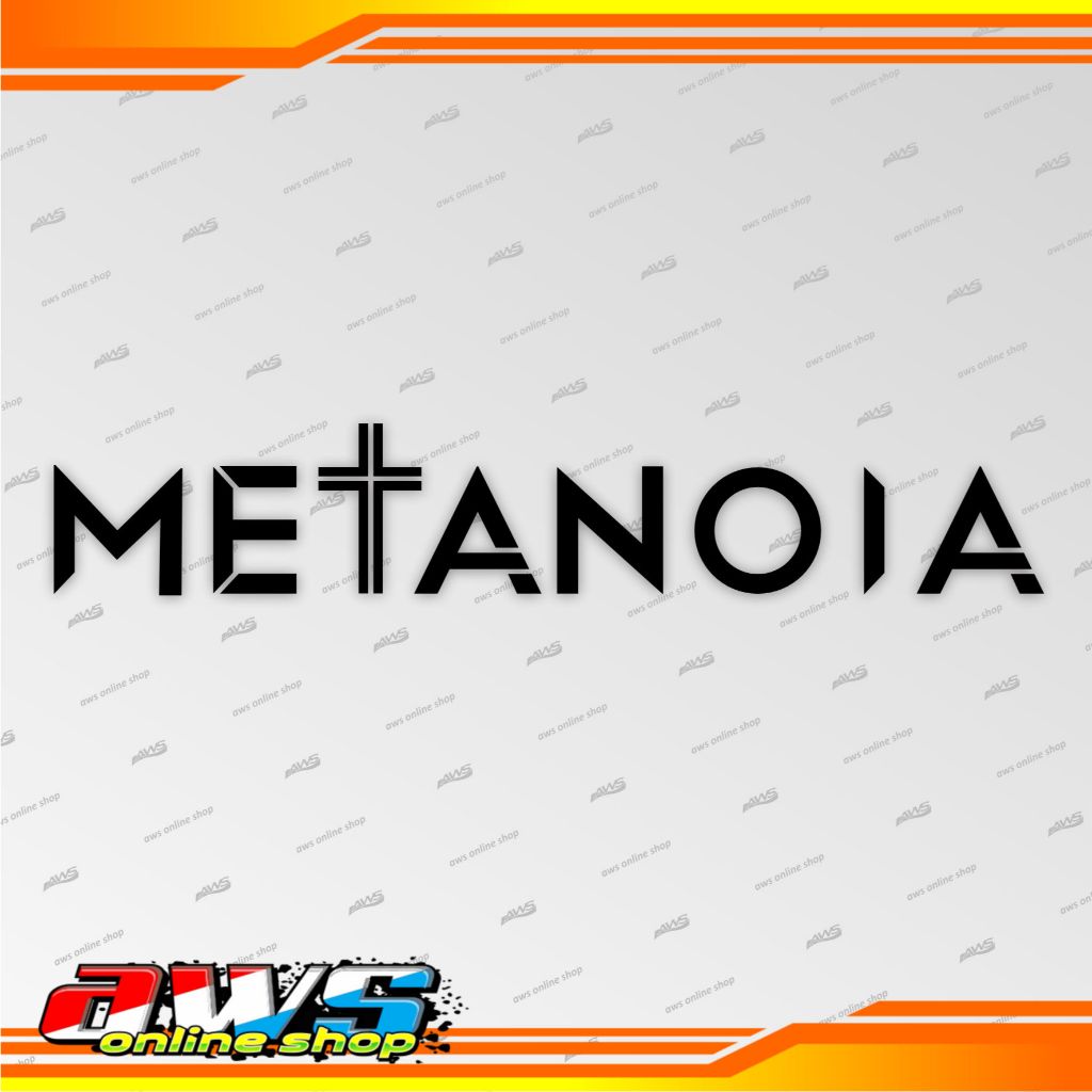 Sticker Cutting METANOIA