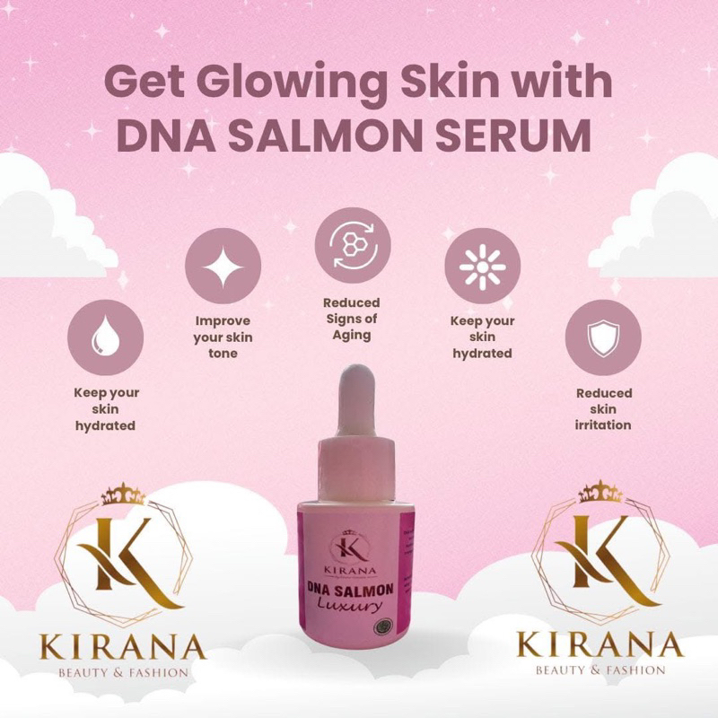 SERUM DNA / SERUM DNA SALMON / SERUM WAJAH / SERUM KIRANA
