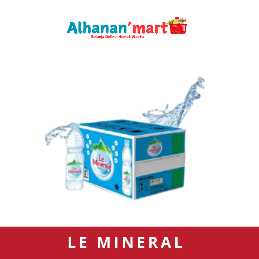 

Le Mineral 1dus isi 24pcs x600ml