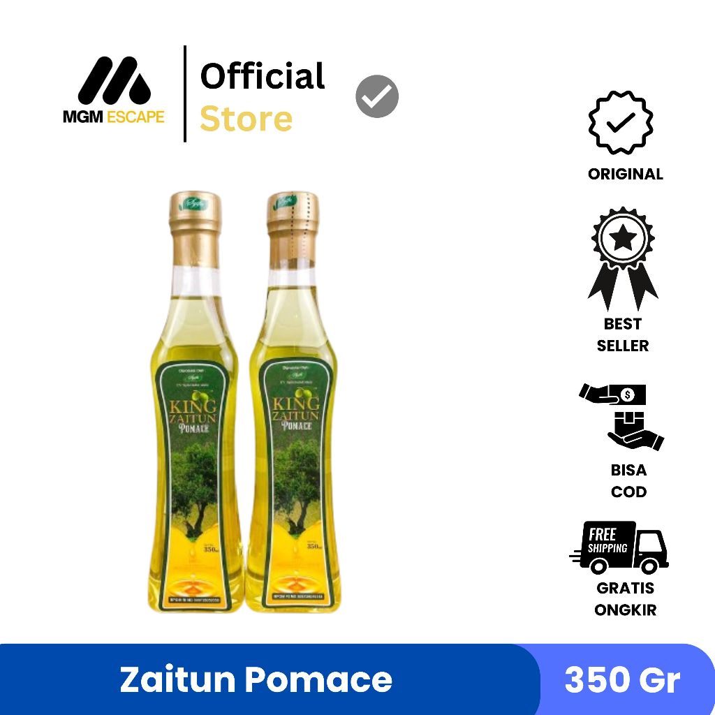 

Minyak Zaitun King Pomace Syifa | Minyak Zaitun KING 350 ml