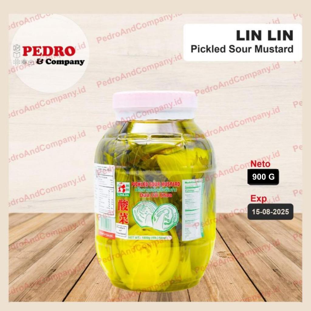 

Linlin picked sour mustard acar sawi 900 gram