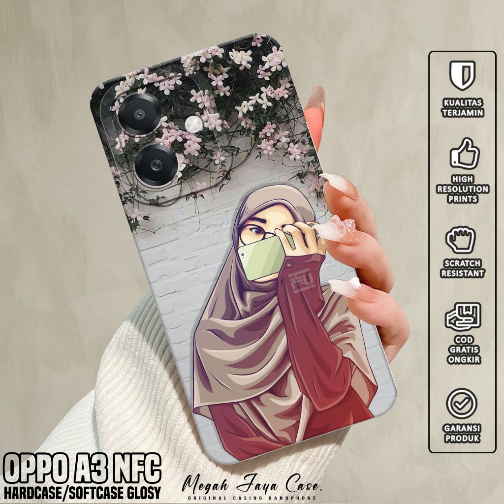 Case Hp OPPO A3 NFC - Casing OPPO A3 NFC Motif HJB - Silikon OPPO A3 NFC - Softcase Hp OPPO A3 NFC -