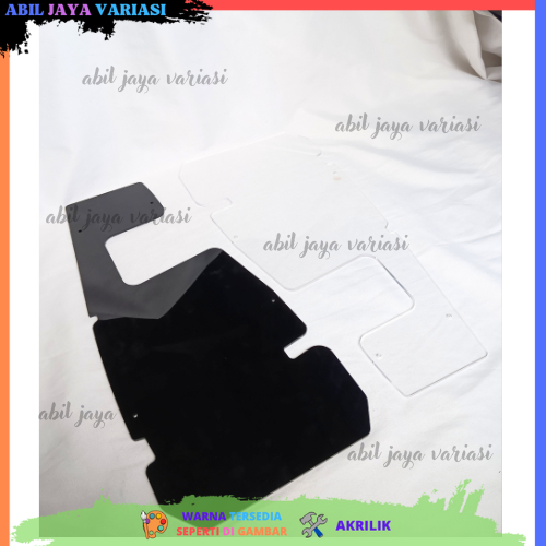 MIKA KOLONG MP MONO AKRILIK MP NEW COVER PELINDUNG TUTUP KOLONG MOTOR MEGAPRO