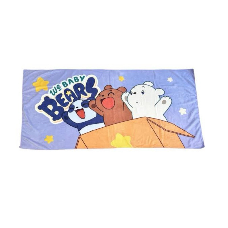 Miniso We Baby Bears Towel / Handuk mandi