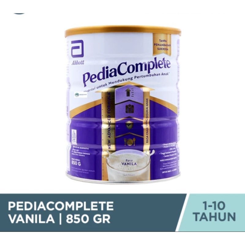 

pedia complete rasa vanila 850g