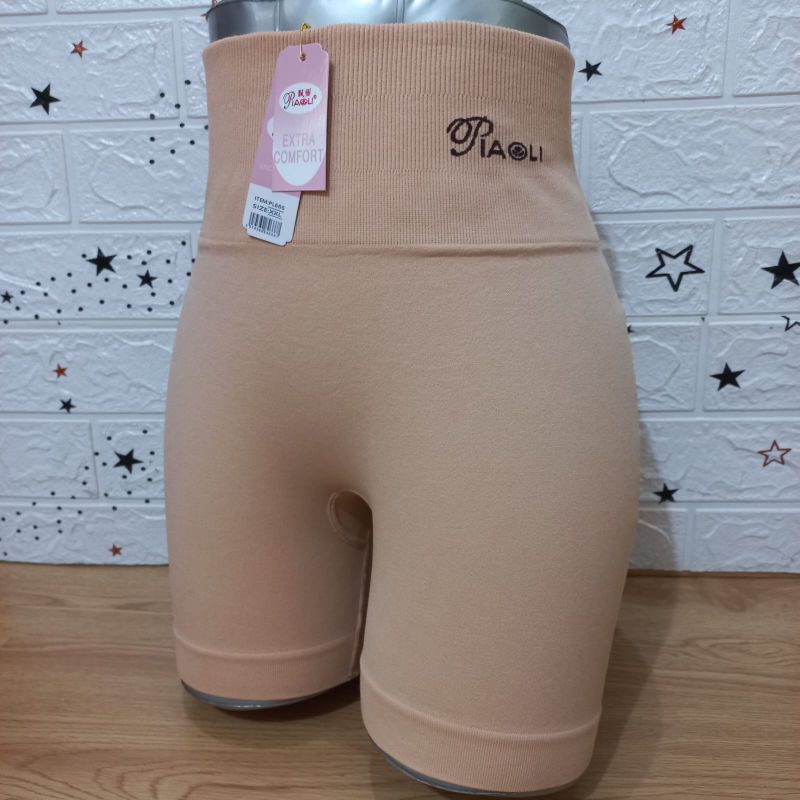 PIAOLI 666 CD Wanita BOXER RAJUT Size XL XXL SUPER SOFT TEBAL ELASTIS